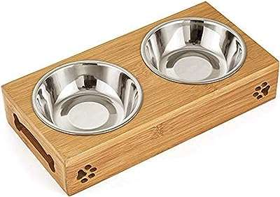 Bol de nourriture et d'eau pour animaux de compagnie à double usage momo bear en acier. Parcourez notre magasin en ligne DIAYTAR COTE D'IVOIRE  et profitez de nos offres incroyables sur une large gamme de produits. Trouvez tout ce dont vous avez besoin, de l'électroménager à l'informatique, et restez à la mode sans vous ruiner grâce à nos articles à prix réduits.