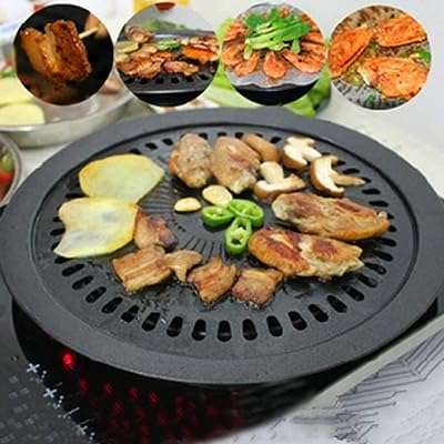 Poêle à griller coréenne antiadhésive ronde go2camps avec support plateau supérieur pour réchaud. Bienvenue sur DIAYTAR COTE D'IVOIRE, le site idéal pour les amateurs de bonnes affaires ! Avec une large gamme de produits discount pour la maison, l'électroménager, l'informatique, la mode et les gadgets, nous offrons une solution pratique pour économiser sans renoncer à la qualité. N'attendez plus, explorez notre sélection et profitez de prix imbattables.