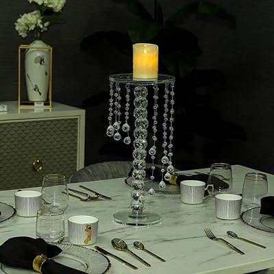 Lustre rond en cristal de luxe support à gâteaux style centre de table de mariage avec perles. DIAYTAR COTE D'IVOIRE  - Votre destination shopping pour des produits de haute qualité à des prix réduits. Parcourez notre site et découvrez notre vaste sélection de produits, des gadgets aux produits de beauté en passant par les articles de sport et les outils de bricolage, tous disponibles à des tarifs discount.