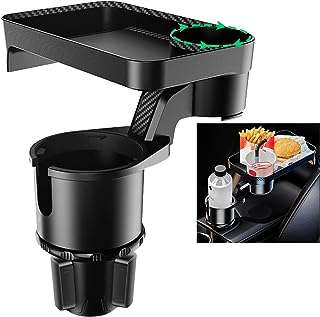 Porte gobelet extensible pour voiture plateau multifonctionnel avec table rotative à 360 degrés et base. DIAYTAR COTE D'IVOIRE  - votre guichet unique pour des trouvailles discount dans tous les domaines ! Découvrez notre collection riche et variée de produits, allant de l'électroménager pratique à l'informatique performante en passant par la mode. Faites des économies considérables sur des articles de qualité, sans compromettre votre style ou vos besoins essentiels. Choisissez la commodité de nos options de livraison rapides et profitez d'une expérience de magasinage en ligne sans tracas dès aujourd'hui !