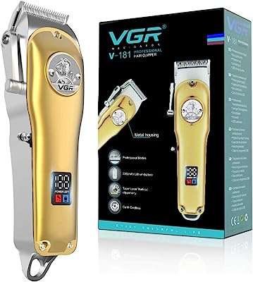Tondeuse à cheveux professionnelle vgr pour hommes ensemble de tondeuse sans fil rechargeable par usb. Ne cherchez plus ailleurs, DIAYTAR COTE D'IVOIRE  vous offre le meilleur choix de produits discount en ligne. Avec notre assortiment varié et nos prix compétitifs, vous trouverez tout ce dont vous avez besoin pour la maison, l'électronique, l'informatique et la mode. Faites des économies tout en faisant des achats intelligents.