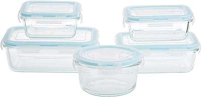 Ensemble de récipients alimentaires professionnels en verre borosilicate taliona bleu l320. DIAYTAR COTE D'IVOIRE  - La boutique en ligne qui rend le shopping abordable! Découvrez notre sélection de produits discount, comprenant des équipements informatiques, des appareils électroménagers, des vêtements tendance et bien plus encore, tous à des prix défiant toute concurrence.
