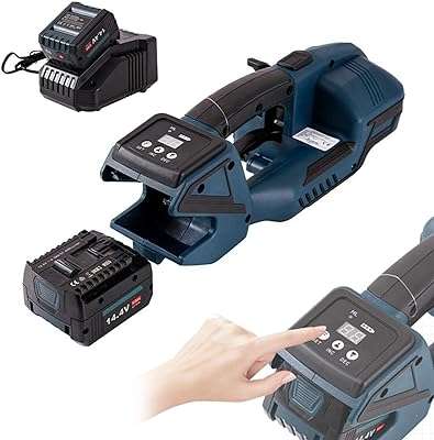 Machine de cerclage automatique portative pour plastifieuse électrique de sangles en polypropylène de largeur 1 2 5 8" avec batterie. Faites des économies sur tous les fronts avec DIAYTAR COTE D'IVOIRE . Parcourez notre boutique en ligne et trouvez tout ce dont vous avez besoin, des appareils électroménagers dernier cri aux vêtements à la mode, en passant par les gadgets high-tech, le tout à des prix imbattables.