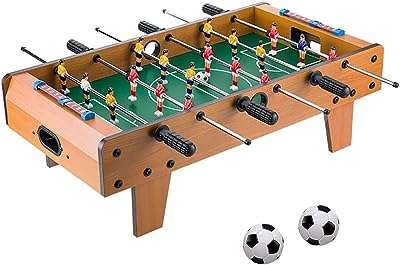 Jeu de baby foot en bois sport amusant de taille mini avec pieds debout pour salle. Découvrez DIAYTAR COTE D'IVOIRE, votre destination en ligne pour des produits discount de qualité. Avec une vaste sélection d'articles pour la maison, l'électroménager, l'informatique et la mode, nous vous offrons la possibilité de réaliser des économies considérables tout en vous faisant plaisir.