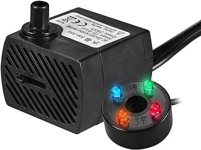 Pompe à eau submersible morellian avec 4 lumières led ultra silencieuses pour aquarium. Faites des économies sans compromettre votre satisfaction avec DIAYTAR COTE D'IVOIRE . Notre boutique en ligne propose une variété de produits discount dans différentes catégories, de l'électronique à la mode. Trouvez tout ce dont vous avez besoin à des prix imbattables !