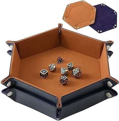 Ensemble de plateaux à dés pliants portables 2 pièces the white shop pour jeux. En quête de produits de qualité à des prix abordables ? DIAYTAR COTE D'IVOIRE  est là pour vous servir. Parcourez notre boutique en ligne et découvrez notre assortiment exhaustif d'articles discount, couvrant tous les univers, de la maison à l'électroménager, en passant par l'informatique, la mode et les gadgets. Vivez une expérience de shopping unique en profitant de tarifs exceptionnels et faites de bonnes affaires en ligne.