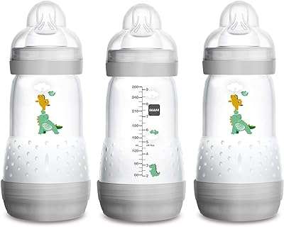 Biberon anti colique mam easy start essentiels pour bébé biberons à débit moyen avec silicone. DIAYTAR COTE D'IVOIRE  - Votre source incontournable de produits discount pour la maison, l'électroménager, l'informatique, la mode et les gadgets. Nous sommes fiers de vous offrir une sélection variée à des prix exceptionnels. Parcourez notre boutique en ligne dès maintenant et trouvez les meilleures affaires!