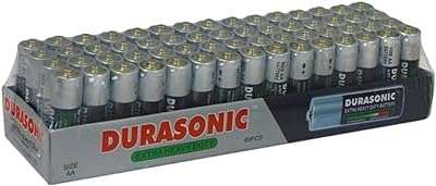 60 piles durasonic piles aa robustes puissantes et longue durée. DIAYTAR COTE D'IVOIRE  vous offre une expérience d'achat en ligne unique en proposant une multitude de produits discount dans différents domaines. Faites-vous plaisir sans vous ruiner en choisissant parmi notre sélection de produits pour la maison, l'électroménager, l'informatique, la mode et bien plus encore.