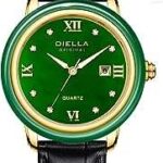 Montre à quartz pour femme bracelet en cuir bleu sarcelle foncé et acier. Découvrez DIAYTAR COTE D'IVOIRE, où vous trouverez une sélection incomparable de produits discount. De la cuisine à la mode en passant par les gadgets high-tech, notre boutique en ligne vous offre la possibilité d'économiser tout en profitant de produits de qualité pour tous les aspects de votre vie.