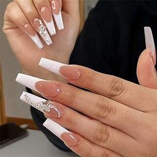 Ongles à pression longs ballerine française okoz® avec motif papillon pour femmes et filles. DIAYTAR COTE D'IVOIRE, votre destination en ligne pour des produits discount de qualité. Avec notre large choix de produits allant de la maison à la technologie, en passant par la mode et les gadgets, vous êtes assuré de trouver tout ce dont vous avez besoin à des prix défiant toute concurrence.