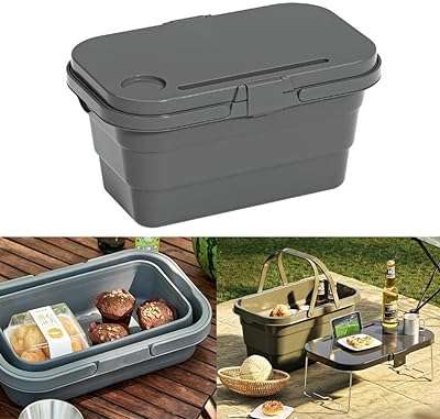 Panier de rangement pliable pour pique nique sac avec couvercle plateau table. DIAYTAR COTE D'IVOIRE, votre destination en ligne pour des produits discount de qualité. Découvrez notre large éventail de produits, allant de la maison à l'électroménager, de l'informatique à la mode et aux gadgets, et trouvez les meilleures offres du marché. Profitez d'une expérience d'achat simple et abordable avec DIAYTAR COTE D'IVOIRE  et économisez sur tous vos achats en ligne.