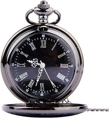 Montre de poche pliante au design romain classique hemoblue avec chiffres arabes classiques pour cadeau. À la recherche de produits discount de qualité ? Ne cherchez plus ! DIAYTAR COTE D'IVOIRE  vous propose une sélection variée d'articles pour la maison, l'électroménager, l'informatique et la mode à des prix imbattables. N'hésitez plus et faites des économies en optant pour nos offres attractives !