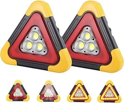 Feu d'avertissement triangulaire multifonctionnel à énergie solaire 5 modes éclairage d'urgence led conception de sécurité. Ne payez pas le prix fort lorsque vous pouvez obtenir des produits discount de qualité chez DIAYTAR COTE D'IVOIRE  ! Notre boutique en ligne généraliste regorge d'offres incroyables pour la maison, l'électroménager, l'informatique et la mode. Faites des économies dès maintenant et découvrez notre sélection à prix réduits.