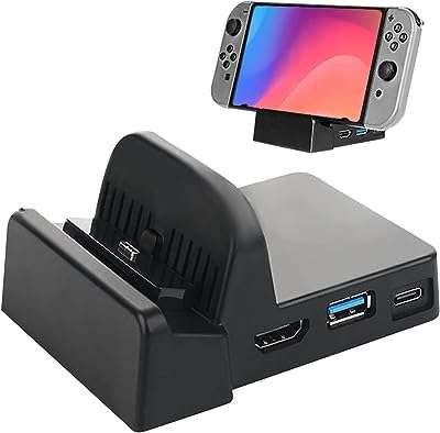 Station d'accueil tv wisfunlly pour nintendo switch switch oled support de chargement. DIAYTAR COTE D'IVOIRE  - Votre destination shopping pour des produits de haute qualité à des prix réduits. Parcourez notre site et découvrez notre vaste sélection de produits, des gadgets aux produits de beauté en passant par les articles de sport et les outils de bricolage, tous disponibles à des tarifs discount.