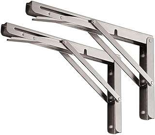 Supports d'étagère pliants de 12 pouces support pliant robuste en acier inoxydable pour établi. DIAYTAR COTE D'IVOIRE, la boutique en ligne qui rend l'achat discount facile et accessible à tous ! Parcourez notre catalogue varié qui regorge de produits discount pour la maison, l'électroménager, l'informatique ou encore la mode. Avec nous, vous profiterez de tarifs avantageux sans compromis sur la qualité, le tout, depuis le confort de votre foyer.