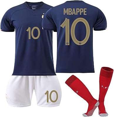 Ensemble de chaussettes en jersey de football pour enfant france 10. DIAYTAR COTE D'IVOIRE  - votre adresse en ligne pour des achats malins. Profitez de nos prix réduits sur une large gamme de produits, d'une sélection d'articles pour la maison aux dernières tendances de la mode, en passant par les équipements électroniques et les accessoires informatiques. Sans compromis sur la qualité, nous rendons le shopping abordable pour tous.