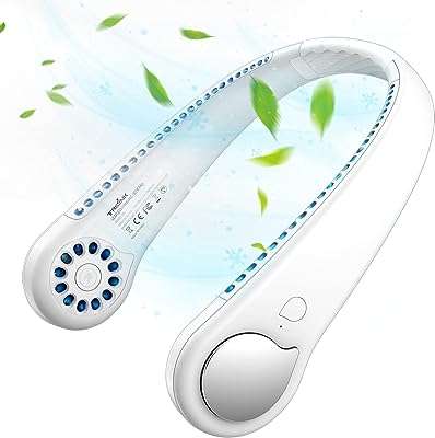 Ventilateur de cou sans pales avec flux d'air à 360 °. Simplifiez vos achats et épargnez chez DIAYTAR COTE D'IVOIRE, votre boutique en ligne ultime pour des trouvailles discount. Parcourez notre catalogue de produits, allant des articles de cuisine astucieux aux appareils électroniques de dernière génération. Restez branché avec notre sélection d'appareils informatiques à prix réduits et accordez-vous une excellente garde-robe avec des vêtements à la mode à prix imbattables. Avec des options de livraison rapides et une satisfaction garantie, nous vous aidons à réaliser des économies en un seul clic !