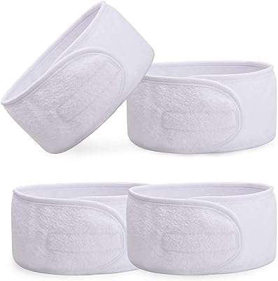 4 pièces h tenguda bandeaux blancs soins de la peau du visage. DIAYTAR COTE D'IVOIRE  : votre partenaire idéal pour des achats en ligne abordables et variés. Parcourez notre large sélection de produits discount, des appareils électroménagers aux vêtements et accessoires de mode, en passant par les gadgets dernier cri. Faites des économies sans compromettre la qualité grâce à DIAYTAR COTE D'IVOIRE  !