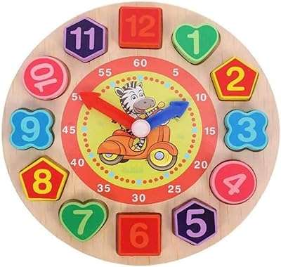 Horloge en bois jouet éducatif formes jeux de tri apprentissage des nombres. DIAYTAR COTE D'IVOIRE  - des réductions incroyables sur tous les produits dont vous avez besoin. Parcourez notre boutique en ligne pour découvrir des offres discount sur des centaines d'articles, allant de la mode aux appareils électroménagers dernier cri.
