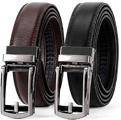 Ceinture habillée à cliquet en cuir pour hommes ajustement parfait autour de la taille. Faites des économies intelligentes avec DIAYTAR COTE D'IVOIRE . Parcourez notre boutique en ligne et trouvez des opportunités incroyables pour équiper votre maison, rester à la pointe de la technologie et vous habiller avec style, le tout à des tarifs défiant toute concurrence.