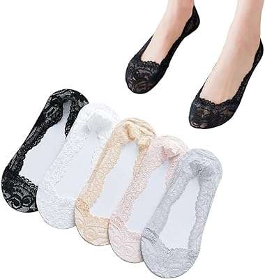 5 paires de chaussettes invisibles plates en dentelle antidérapantes bateau décontractées. Faites des économies sur tous les fronts avec DIAYTAR COTE D'IVOIRE . Parcourez notre boutique en ligne et trouvez tout ce dont vous avez besoin, des appareils électroménagers dernier cri aux vêtements à la mode, en passant par les gadgets high-tech, le tout à des prix imbattables.