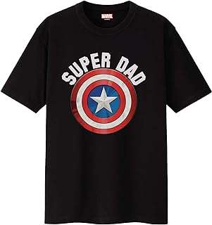 T shirt noir pour la fête des pères de gift mate marvel. DIAYTAR COTE D'IVOIRE  - Votre destination en ligne pour des achats malins. Explorez notre catalogue diversifié de produits discount, des indispensables du quotidien aux dernières tendances. Faites des économies tout en vous garantissant la satisfaction grâce à nos offres attractives et notre engagement envers un rapport qualité-prix exceptionnel.