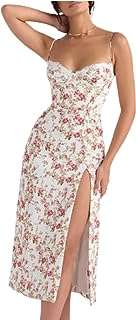 Robe longue moulante beige à bretelles fines et imprimé floral. Vous cherchez des produits discount sans compromis sur la qualité ? DIAYTAR COTE D'IVOIRE  répond à vos attentes en offrant une large gamme d'articles pour tous les besoins, des appareils électroménagers aux gadgets dernier cri. Explorez notre catalogue en ligne et trouvez tout ce dont vous avez besoin à prix cassés.