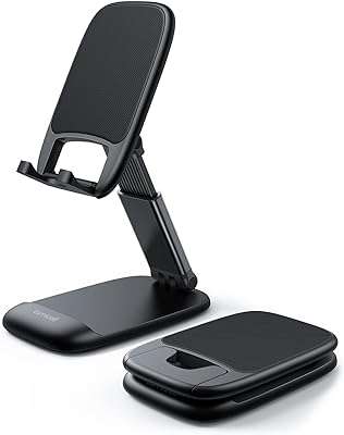 Support de bureau mobile pliable lamicale téléphone portable réglable en hauteur compatible avec iphone. Vous cherchez des produits discount sans compromis sur la qualité ? DIAYTAR COTE D'IVOIRE  répond à vos attentes en offrant une large gamme d'articles pour tous les besoins, des appareils électroménagers aux gadgets dernier cri. Explorez notre catalogue en ligne et trouvez tout ce dont vous avez besoin à prix cassés.