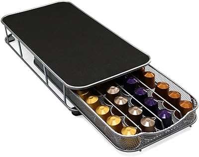 Tiroir en acier e plus pour stockage nespresso de 40 capsules. DIAYTAR COTE D'IVOIRE, votre destination shopping pour toutes les bonnes affaires. Découvrez notre large gamme de produits discount, des accessoires de mode aux articles pour animaux de compagnie. Faites des économies sur tous vos achats avec DIAYTAR COTE D'IVOIRE .