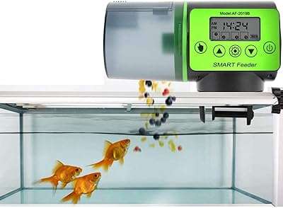 Mangeoire automatique pour poissons d'aquarium mangeoire électrique en plastique delfino résistante à l'humidité avec minuterie. DIAYTAR COTE D'IVOIRE  - Votre source infaillible pour des achats discount en ligne. Explorez notre catalogue en constante évolution et découvrez des produits variés pour la maison, des appareils électroménagers essentiels, des gadgets sophistiqués et bien plus encore. Profitez de nos offres attractives et renouvelez votre intérieur, votre look et votre vie sans vous ruiner !