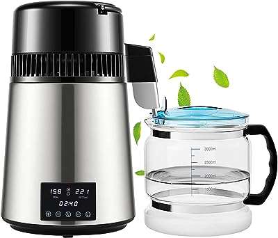 V2com distillateur d'eau pure 4l avec double affichage de la température. DIAYTAR COTE D'IVOIRE  vous offre une expérience d'achat en ligne unique en proposant une multitude de produits discount dans différents domaines. Faites-vous plaisir sans vous ruiner en choisissant parmi notre sélection de produits pour la maison, l'électroménager, l'informatique, la mode et bien plus encore.