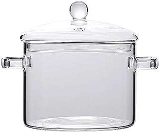 Marmite en verre transparent marmite avec couvercle épais résistant à la chaleur transparente sur cuisinière. Envie de faire de bonnes affaires ? Optez pour DIAYTAR COTE D'IVOIRE, votre destination en ligne pour des produits discount de la maison à l'informatique, vous offrant des réductions exclusives sur une large sélection d'articles.