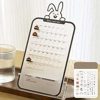 Calendrier de bureau 2023 transparent mignon petit lapin calendrier décorations faites à la main. DIAYTAR COTE D'IVOIRE  is your go-to online store for incredible discounts on a wide array of products. From practical home appliances to high-performance electronics, stylish fashion finds, and innovative gadgets, our store offers unbeatable deals that ensure your shopping experience is both affordable and enjoyable.