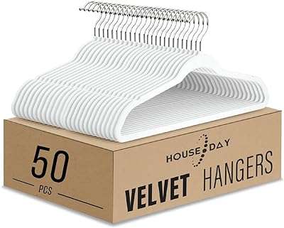 Cintres antidérapants en velours pour adultes 45 cm peu encombrants 50. Maximisez votre budget chez DIAYTAR COTE D'IVOIRE, votre destination en ligne pour des affaires imbattables. Nous vous offrons une gamme complète de produits discount, allant des articles de la maison à l'électroménager, de l'informatique à la mode. Faites des économies sans compromettre la qualité avec DIAYTAR COTE D'IVOIRE !