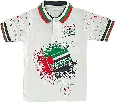 T shirt de la fête nationale des émirats arabes unis pour garçons et filles. À la recherche de bons plans ? Rendez-vous sur DIAYTAR COTE D'IVOIRE, votre partenaire en ligne pour des produits discount de qualité. Parcourez notre large éventail de produits, allant de l'électroménager de pointe à la mode tendance, et profitez d'économies incroyables tout en apportant une touche de style à votre vie quotidienne.