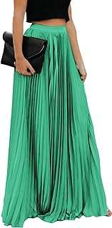 Jupe longue plissée taille haute en mousseline pour femme. DIAYTAR COTE D'IVOIRE  - La destination en ligne pour les chasseurs de bonnes affaires ! Parcourez notre sélection incroyable de produits discount, comprenant tout, des appareils ménagers aux gadgets dernier cri. Faites des économies sans sacrifier la qualité avec DIAYTAR COTE D'IVOIRE .