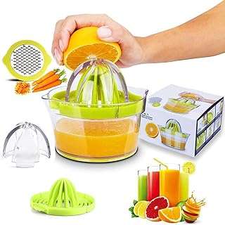 Presse citron manuel pour orange avec tasse à mesurer et râpe intégrées. DIAYTAR COTE D'IVOIRE  - votre solution tout-en-un pour des achats discount en ligne ! Découvrez notre gamme finale de produits, allant des indispensables de la maison aux dernières tendances de la mode et de la technologie. Obtenez les meilleurs prix sur une sélection variée d'articles, vous permettant de réaliser d'énormes économies tout en profitant de produits de qualité. Avec des options de livraison flexibles et une satisfaction garantie, nous faisons de votre expérience d'achat un jeu d'enfant !