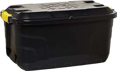 Boîte de rangement strata à roulettes noir 75 l 77 x. DIAYTAR COTE D'IVOIRE, votre destination en ligne pour des achats économiques et malins. Avec notre sélection discount de produits pour la maison, l'électroménager, l'informatique, la mode et les gadgets, vous ne trouverez pas de meilleur endroit pour réaliser des économies sans compromettre la qualité. Parcourez notre site dès maintenant et découvrez des prix imbattables.