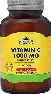 Sunshine nutrition vitamine c et cynorrhodon 1000 mg paquet de 100. DIAYTAR COTE D'IVOIRE, votre source incontournable de produits discount à portée de clic. Parcourez notre collection complète de produits abordables pour équiper votre maison, améliorer votre électroménager, fournir votre informatique, compléter votre garde-robe et découvrir les derniers gadgets. Optez pour une expérience de shopping en ligne pratique et économique avec DIAYTAR COTE D'IVOIRE .
