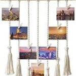 Delfino"présentoir de photos à suspendre delfino avec décoration murale en macramé parfait pour la maison. DIAYTAR COTE D'IVOIRE  - Le paradis des bonnes affaires en ligne ! Avec notre large éventail de produits discount, vous trouverez tout ce dont vous avez besoin à des prix incroyablement bas. Des articles pour la maison aux appareils électroménagers, des ordinateurs aux vêtements à la mode, des gadgets uniques aux accessoires indispensables, nous sommes votre guichet unique pour des économies inégalées !