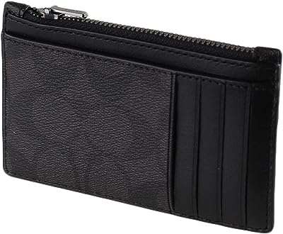 Porte cartes zippé cuir porte cartes noir. DIAYTAR COTE D'IVOIRE  - Votre solution en ligne pour des achats malins à petit prix. Explorez notre vaste gamme de produits discount, des indispensables pour la maison aux dernières nouveautés en matière d'informatique, de mode et de gadgets. Économisez sans compromis sur la qualité en choisissant notre boutique en ligne.