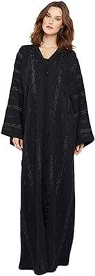 Abaya haut de gamme pour femme fabriquée avec un tissu fin livrée avec le hijab. DIAYTAR COTE D'IVOIRE, votre référence en ligne pour tous vos besoins en produits discount. Parcourez notre catalogue diversifié comprenant des articles pour la maison, l'électroménager, l'informatique, la mode et les gadgets, afin de dénicher les meilleures affaires du moment. Optez pour des économies substantielles sans compromettre la qualité et bénéficiez d'une expérience de shopping en ligne des plus avantageuses.