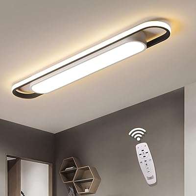 Plafonnier led moderne plafonnier 92 cm en métal à intensité. Bienvenue chez DIAYTAR COTE D'IVOIRE, votre destination en ligne de confiance pour des produits discount variés allant des indispensables de la maison aux appareils électroménagers dernier cri, en passant par l'informatique, la mode et les gadgets tendance. Explorez notre vaste sélection d'articles à prix réduits et faites des économies sans sacrifier la qualité.