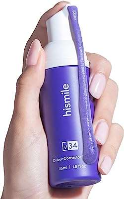 Hysmile color correcting foam v34 violet blanchiment des dents détachant boost. DIAYTAR COTE D'IVOIRE, votre source d'économies en ligne pour tout ce dont vous avez besoin ! Explorez notre boutique généraliste et découvrez un vaste éventail de produits discount pour la maison, l'électronique, la mode et bien plus encore. Profitez des meilleures offres à des prix incroyablement bas, tout en économisant sur votre budget !