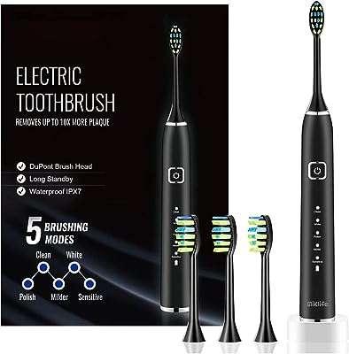 Make life 5 modes brosse à dents électrique sonique rechargeable avec 3 têtes. Découvrez DIAYTAR COTE D'IVOIRE, votre partenaire pour des économies maximales ! Parcourez notre large assortiment d'articles discount, allant des accessoires de maison à l'électroménager dernier cri, en passant par l'informatique, la mode tendance et les gadgets ludiques.