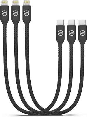 Câble de chargement lightning galfinox court (3 pièces) usb c vers. DIAYTAR COTE D'IVOIRE  vous offre un large choix de produits discount, allant des appareils électroménagers dernier cri aux vêtements à la mode en passant par les gadgets les plus innovants. Faites vos achats en ligne en toute simplicité et bénéficiez de prix avantageux pour équiper votre maison avec style, sans vous ruiner.