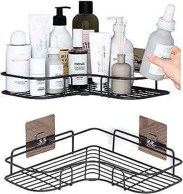 Sky touch 2 pièces étagères de salle de bain auto adhésives sans perçage support. Vous voulez dépenser moins tout en obtenant plus ? DIAYTAR COTE D'IVOIRE  est là pour vous ! Profitez de nos offres exceptionnelles sur une large gamme de produits, allant des articles ménagers à l'électroménager, en passant par les gadgets et la mode. Faites des économies sans compromettre la qualité.