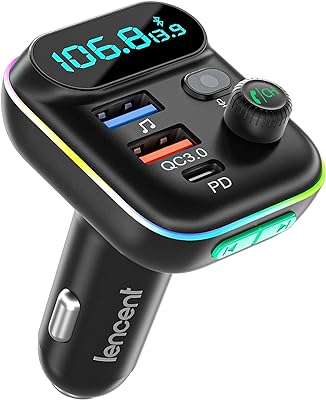 Lancent transmetteur fm bluetooth allume cigare de voiture 5.0 chargeur rapide pd. Vous recherchez des cadeaux à prix abordable pour vos proches ? DIAYTAR COTE D'IVOIRE  a tout pour vous plaire. Explorez notre gamme de gadgets discount, des articles les plus insolites aux innovations technologiques les plus recherchées. Offrez des cadeaux originaux et faites des économies avec DIAYTAR COTE D'IVOIRE .