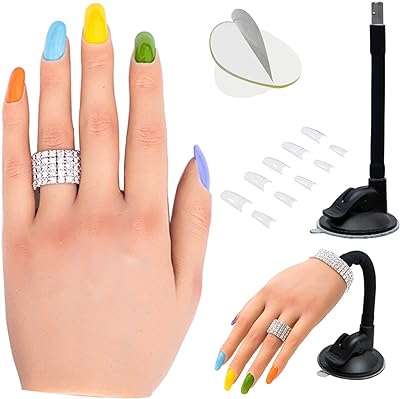 Main d'entraînement pour ongles en acrylique et silicone main de manucure professionnelle améliorée avec support. Bienvenue chez DIAYTAR COTE D'IVOIRE, la boutique en ligne où vous pouvez trouver tout ce dont vous avez besoin à des prix défiant toute concurrence. Découvrez notre vaste gamme de produits discount, que ce soit des articles pour la maison, de l'électroménager, de l'informatique, de la mode ou des gadgets. Faites des économies sur tous vos achats grâce à DIAYTAR COTE D'IVOIRE .