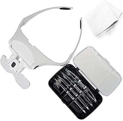 Bandeau led et lentille de loupe 1x 15x 2x 25x 35x. Découvrez DIAYTAR COTE D'IVOIRE, la boutique en ligne où vous trouverez des articles discount pour tous les aspects de votre vie quotidienne. Que vous recherchiez des équipements pour la maison, des appareils électroniques dernier cri, des vêtements à la mode ou des gadgets innovants, notre vaste sélection de produits vous garantit des économies substantielles sans sacrifier la qualité. Faites des achats malins et profitez de prix imbattables avec DIAYTAR COTE D'IVOIRE .